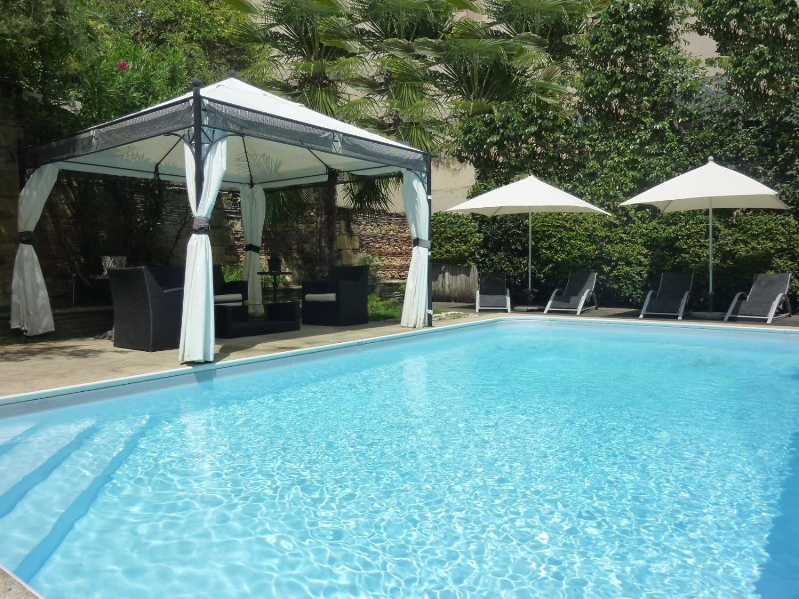 Hotel De France Bergerac Bagian luar foto